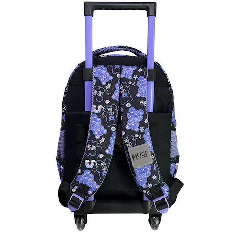 Sac à dos chariot must team gummy bear 34x20x45 cm 3 compartiments must team Violet figue 2 - vertbaudet enfant 