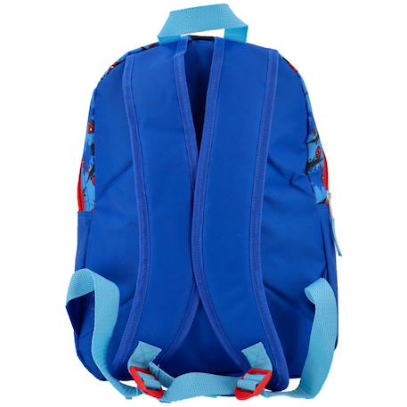 Sac à dos enfant garçon spiderman motif comics polyester Bleu 3 - vertbaudet enfant 