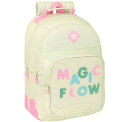 Sac à dos double compartiment glowlab magic flow 32x15x42 cm  - vertbaudet enfant
