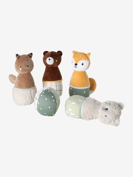Quilles tissu GREEN FOREST blanc 4 - vertbaudet enfant 