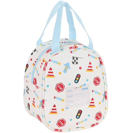 Sac goûter isotherme my car 22 cm - sac déjeuner Multicolore 3 - vertbaudet enfant 