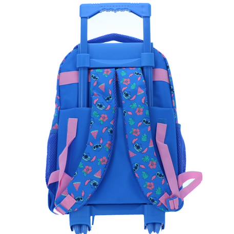 Sac à dos trolley enfant stitch – motif hawaï tropical 43 cm Bleu 3 - vertbaudet enfant 