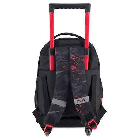 Sac à dos garçon chariot primaire glitch 3 compartiments 30l 45x34x20 cm must Noir / rouge / blanc 2 - vertbaudet enfant 