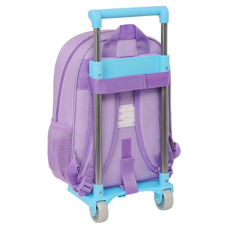Sac à dos à roulettes stitch sweet 34 cm Bleu / blanc 3 - vertbaudet enfant 