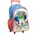 Sac à dos à roulettes fille - imprimé minnie flowers - licence disney Rose/multicolore 1 - vertbaudet enfant 