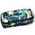 Trousse emoji double zip à motifs graffiti 23 cm Noir / jaune / gris 1 - vertbaudet enfant 