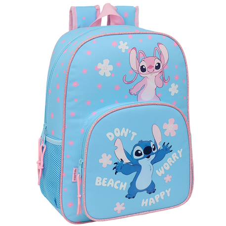 Fille-Accessoires-Sac à dos scolaire enfant polyester 2 compartiments lilo et stitch