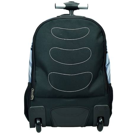 Sac à dos à roulettes imprimé robot no fear 48 cm Bleu / gris / noir 3 - vertbaudet enfant 