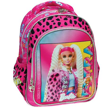 Sac à dos maternelle fille imprimé barbie extra 30 cm Rose 1 - vertbaudet enfant 