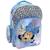 Sac à dos minnie léopard avec bretelles rembourrées 42 cm Bleu / vert / gris 1 - vertbaudet enfant 