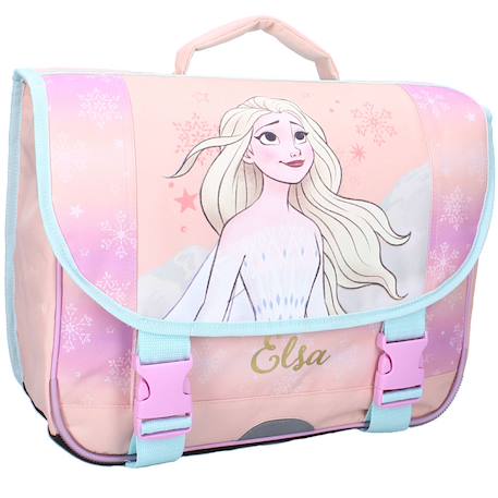 Cartable la reine des neiges 38 cm its all magic – 2 compartiments Blanc / rose / clair 1 - vertbaudet enfant 