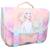 Cartable la reine des neiges 38 cm its all magic – 2 compartiments Blanc / rose / clair 1 - vertbaudet enfant 