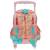 Sac à dos à roulettes fisher price girafe learn maternelle 30 cm Multicolore 2 - vertbaudet enfant 