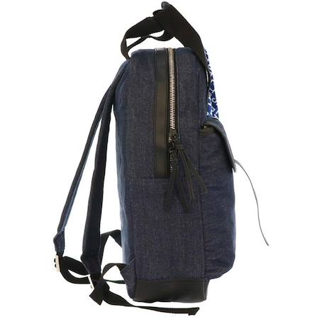 Sac à dos le temps des cerises jean 43 cm Multicolore 4 - vertbaudet enfant 