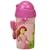 Bouteille d eau 500 ml disney princesses en pvc avec paille et dragonne disney princess Rose fluo 1 - vertbaudet enfant 