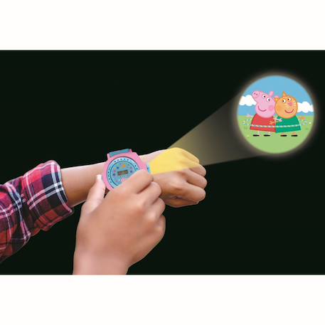 Montre digitale avec projection peppa pig Bleu 2 - vertbaudet enfant 