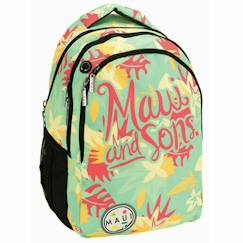 Sac à dos fille imprimé floral en tissu synthétique maui & sons  - vertbaudet enfant