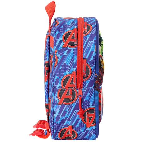 Cartable préscolaire safta avengers 3d panneau moulé imprimé Bleu / rouge 3 - vertbaudet enfant 
