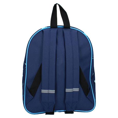 Sac à dos enfant pret tiger 30 cm poche zippée Noir / bleu / marine / noir 4 - vertbaudet enfant 