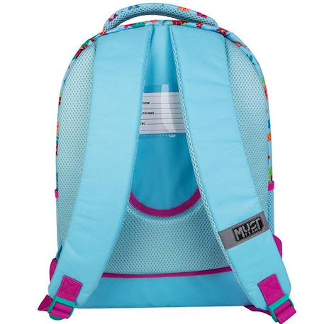 Sac à dos vaiana ocean sisters 43 cm avec pochette assortie – disney Bleu / magenta / gris 2 - vertbaudet enfant 
