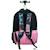 Sac à dos trolley fille maui & sons leaf heat 48 cm Noir / rose / bleu 2 - vertbaudet enfant 