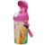 Bouteille d eau fille 500 ml disney princesses en pvc avec paille et dragonne disney princess Rose fluo 3 - vertbaudet enfant 