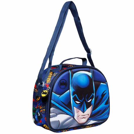 Sac gouter batman 3d 25 cm - sac déjeuner Multicolore 3 - vertbaudet enfant 