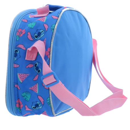 Sac goûter isotherme stitch fleur hawaii 25 cm sac déjeuner Multicolore 2 - vertbaudet enfant 