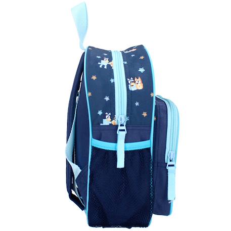 Sac à dos maternelle bluey smoochy kiss Bleu / bleu / ciel / bleu 2 - vertbaudet enfant 