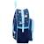 Sac à dos maternelle bluey smoochy kiss Bleu / bleu / ciel / bleu 2 - vertbaudet enfant 