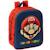 Sac à dos safta super mario 3d moulé en tissu synthétique Blanc / bleu / bleu 1 - vertbaudet enfant 