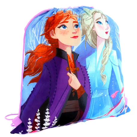 Garçon-Accessoires-Cartable, trousse-Sac de piscine à cordon la reine des neiges 42 cm