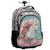 Sac à dos à roulettes fille licorne unicorns are real 48 cm Bleu lagon 1 - vertbaudet enfant 