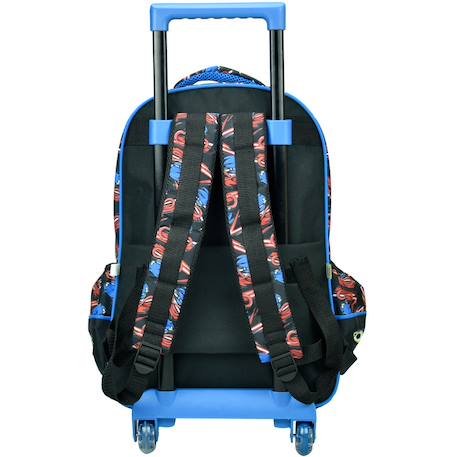 Sac à dos trolley sonic prime 46 cm pour lécole primaire Noir / bleu / blanc 3 - vertbaudet enfant 