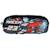 Trousse double compartiment textile imprimée voiture de course Bleu marine 2 - vertbaudet enfant 