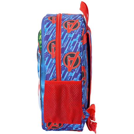 Sac à dos enfant 3d moulé avengers marvel spiderman Bleu / rouge / blanc 3 - vertbaudet enfant 