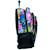 Sac à dos à roulettes fille - motif savane Multicolore 2 - vertbaudet enfant 