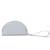 Trousse zippée demi-lune minnie 15 cm avec sangle minnie Argenté 2 - vertbaudet enfant 