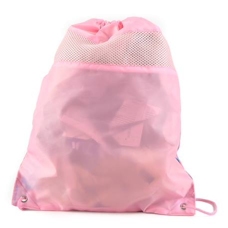 Sac fille piscine licorne – 40 cm avec fermeture à lacets – côtés mesh Rose 4 - vertbaudet enfant 