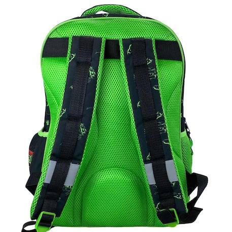 Sac à dos enfant garçon polyester imprimé tortue ninja 43 cm Multicolore 3 - vertbaudet enfant 