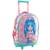 Sac à dos à roulettes cool girl must 45 cm trolley Multicolore 1 - vertbaudet enfant 