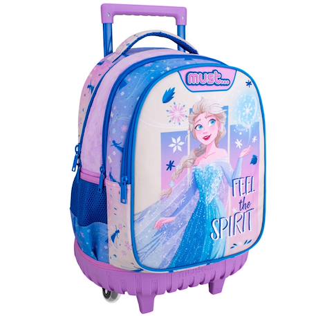 Fille-Accessoires-Sac à dos trolley enfants fille 45 cm - licence reine des neiges - must