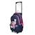 Sac à dos à roulettes lililou le chat ciel 45 cm trolley haut de gamme - cartable Multicolore 1 - vertbaudet enfant 