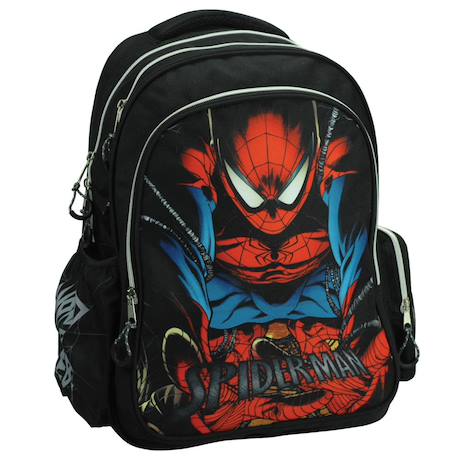 Garçon-Sac à dos scolaire garçon spider-man en textile résistant spiderman