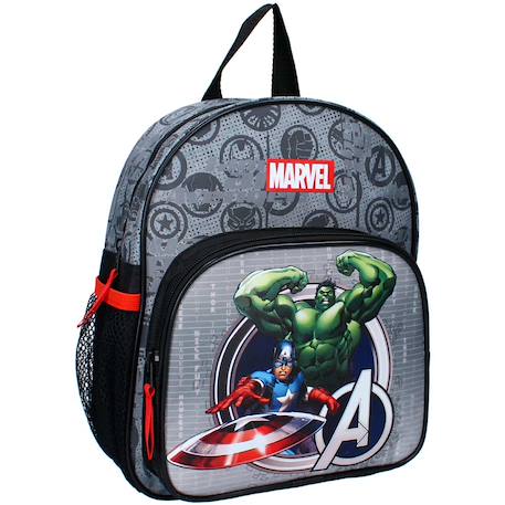 Garçon-Accessoires-Cartable, trousse-Sac à dos scolaire imprimé avengers en tissu synthétique