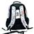 Sac à dos licorne magique 48 cm polyester - 2 compartiments à poches latérales Blanc / rose / clair / bleu 3 - vertbaudet enfant 