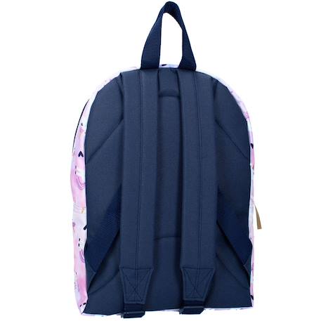 Sac à dos maternelle fille licorne arc-en-ciel milky kiss 33 cm Blanc / gris / anthracite 3 - vertbaudet enfant 