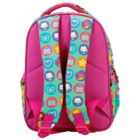 Sac à dos maternelle fille tissu synthétique Multicolore 3 - vertbaudet enfant 