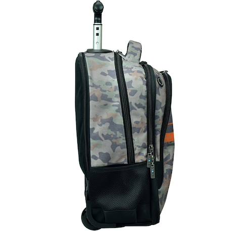 Sac à dos à roulettes fille - résistant - maui military 48 cm Multicolore 2 - vertbaudet enfant 