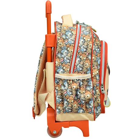 Sac à dos à roulettes bambi disney 30 cm trolley maternelle Multicolore 2 - vertbaudet enfant 